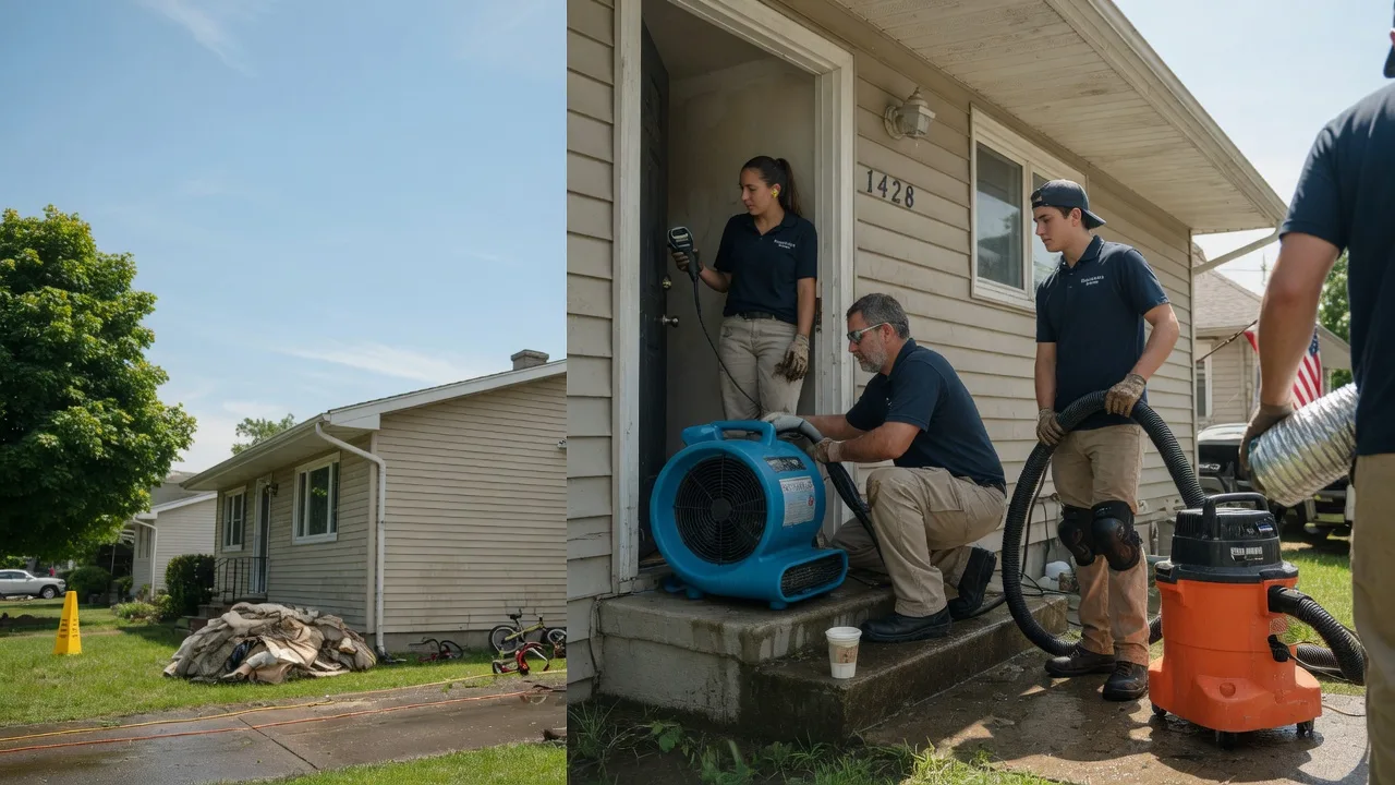 Water Damage Restoration in Hooversville, PA near me